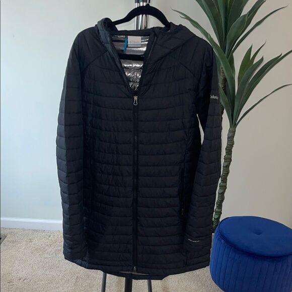 Columbia Women's Black Hooded Omni Jacket - Picture 1 of 9
